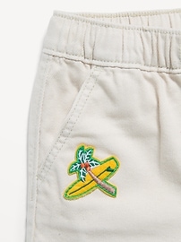 Image number 4 showing, Baggy Pull-On Jean Shorts for Toddler Boys