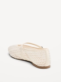 Image number 4 showing, Mesh Ballet Flats for Girls