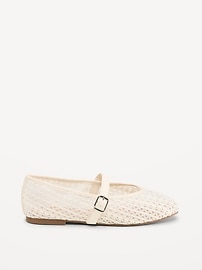 Image number 3 showing, Mesh Ballet Flats for Girls
