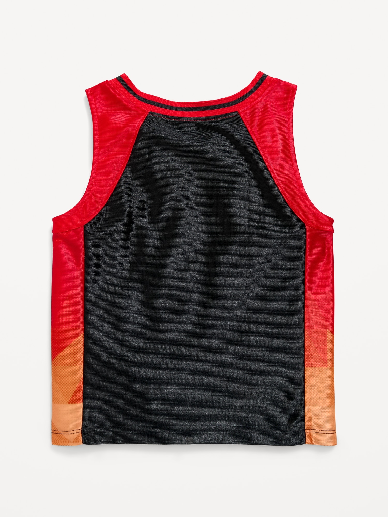 Oversized Graphic Basketball Tank Top for Toddler Boys