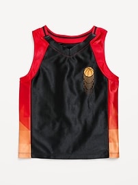 Image number 2 showing, Oversized Graphic Basketball Tank Top for Toddler Boys