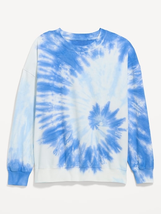 Image number 1 showing, Oversized Crew-Neck Sweatshirt