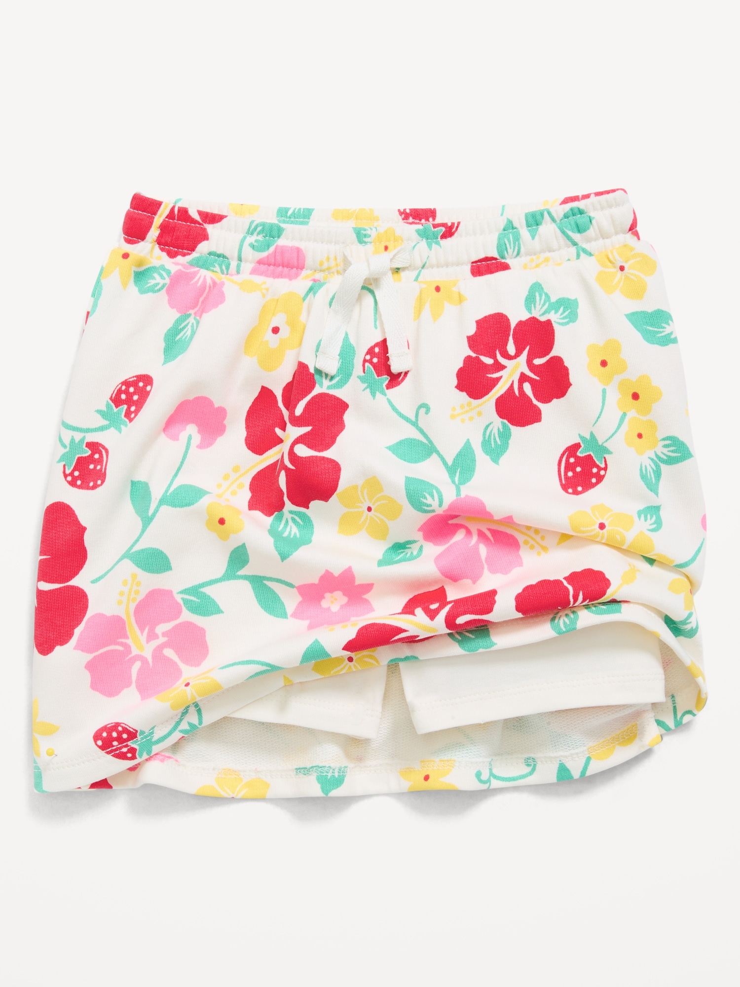 French-Terry Logo-Graphic Skort for Toddler Girls