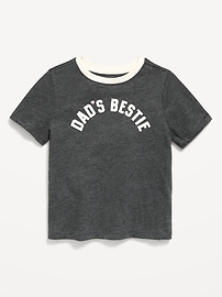 Image number 1 showing, Short-Sleeve Graphic T-Shirt for Toddler Girls