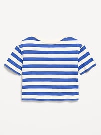 Image number 3 showing, Boxy Short-Sleeve Graphic T-Shirt for Toddler Girls
