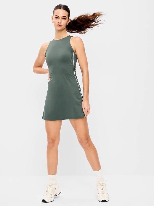 old navy fitness dress Old Navy Women's Studiosmooth Athletic Dress - Blue