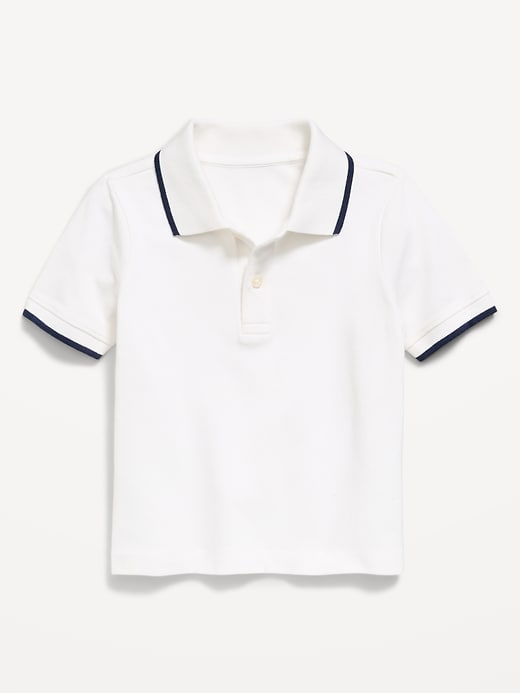 Image number 1 showing, Short-Sleeve Pique Polo Shirt for Toddler Boys