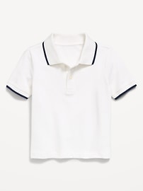 Image number 1 showing, Short-Sleeve Pique Polo Shirt for Toddler Boys