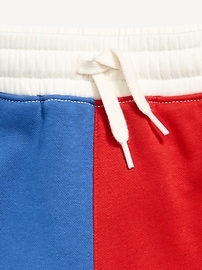 Image number 5 showing, Fleece Color-Block Shorts for Toddler Boys