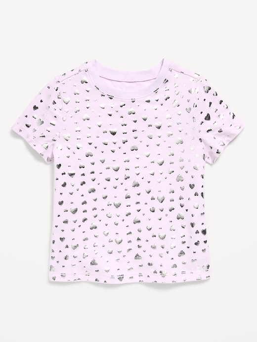 Image number 1 showing, Short-Sleeve Birthday Graphic T-Shirt for Toddler Girls