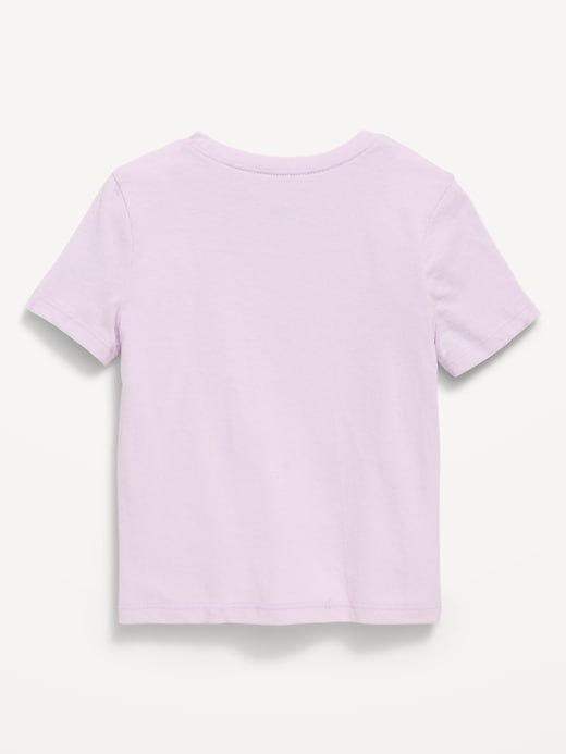 Image number 3 showing, Short-Sleeve Birthday Graphic T-Shirt for Toddler Girls