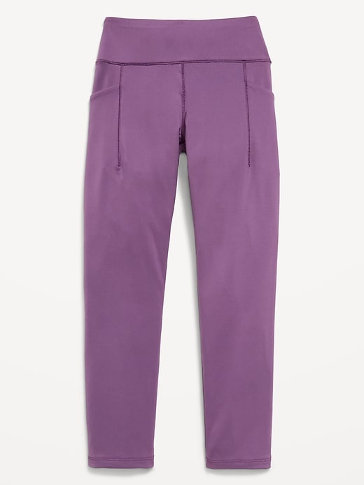 Image number 3 showing, High-Waisted StudioSmooth 7/8 Leggings for Girls