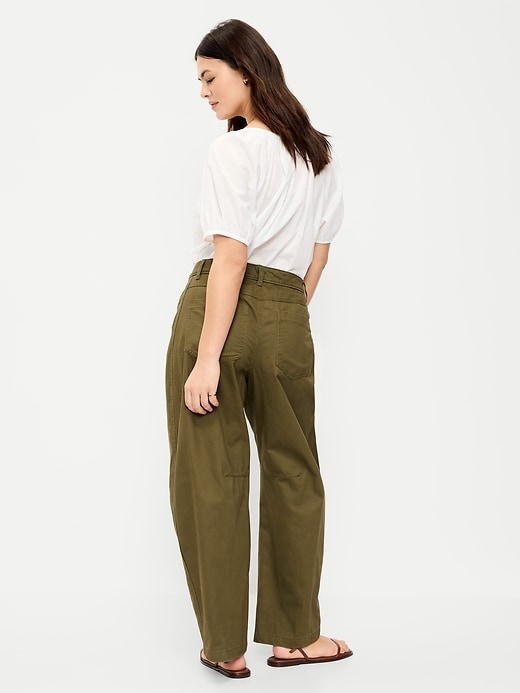 Image number 6 showing, Mid-Rise Barrel Chino Pants