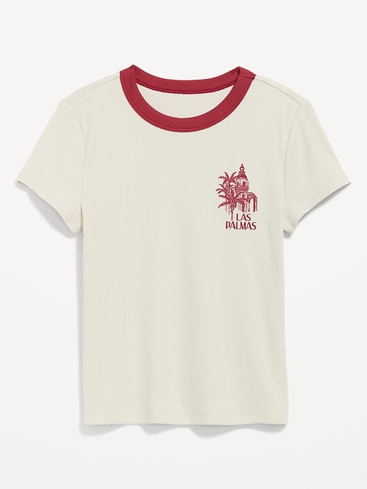 Image number 4 showing, Snug Crop T-Shirt