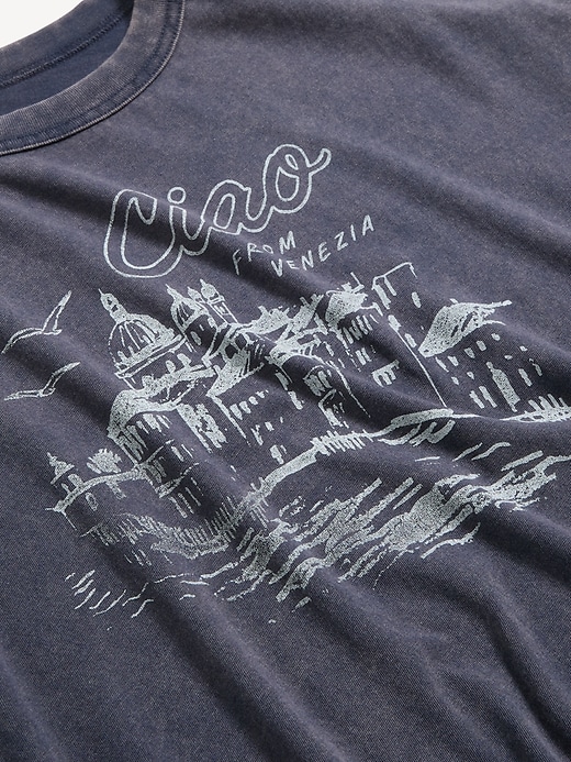 Image number 4 showing, Short-Sleeve Loose Graphic T-Shirt