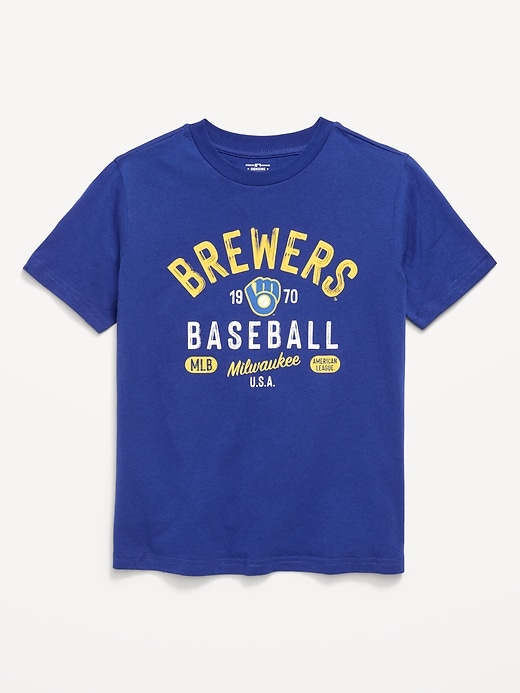 Image number 1 showing, Milwaukee Brewers Gender-Neutral T-Shirt for Kids