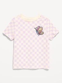 Image number 1 showing, Short-Sleeve Graphic T-Shirt for Toddler Girls