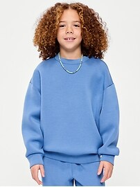 Image number 1 showing, Bounce Fleece Oversized Sweatshirt for Boys