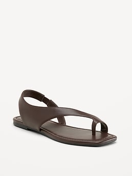 Asymmetrical Toe-Strap Sandals For Women by Old Navy