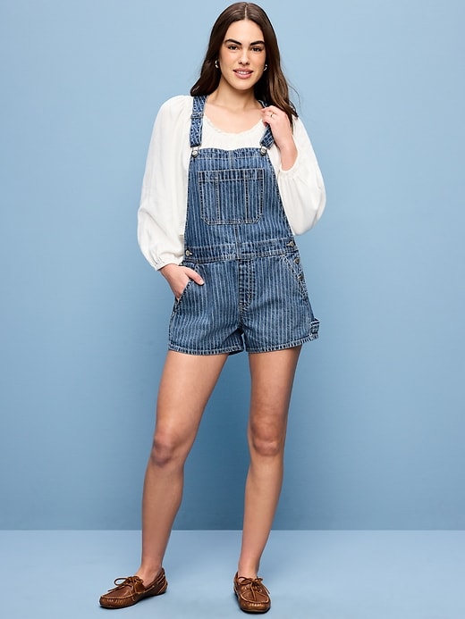 Image number 1 showing, Baggy Shortalls