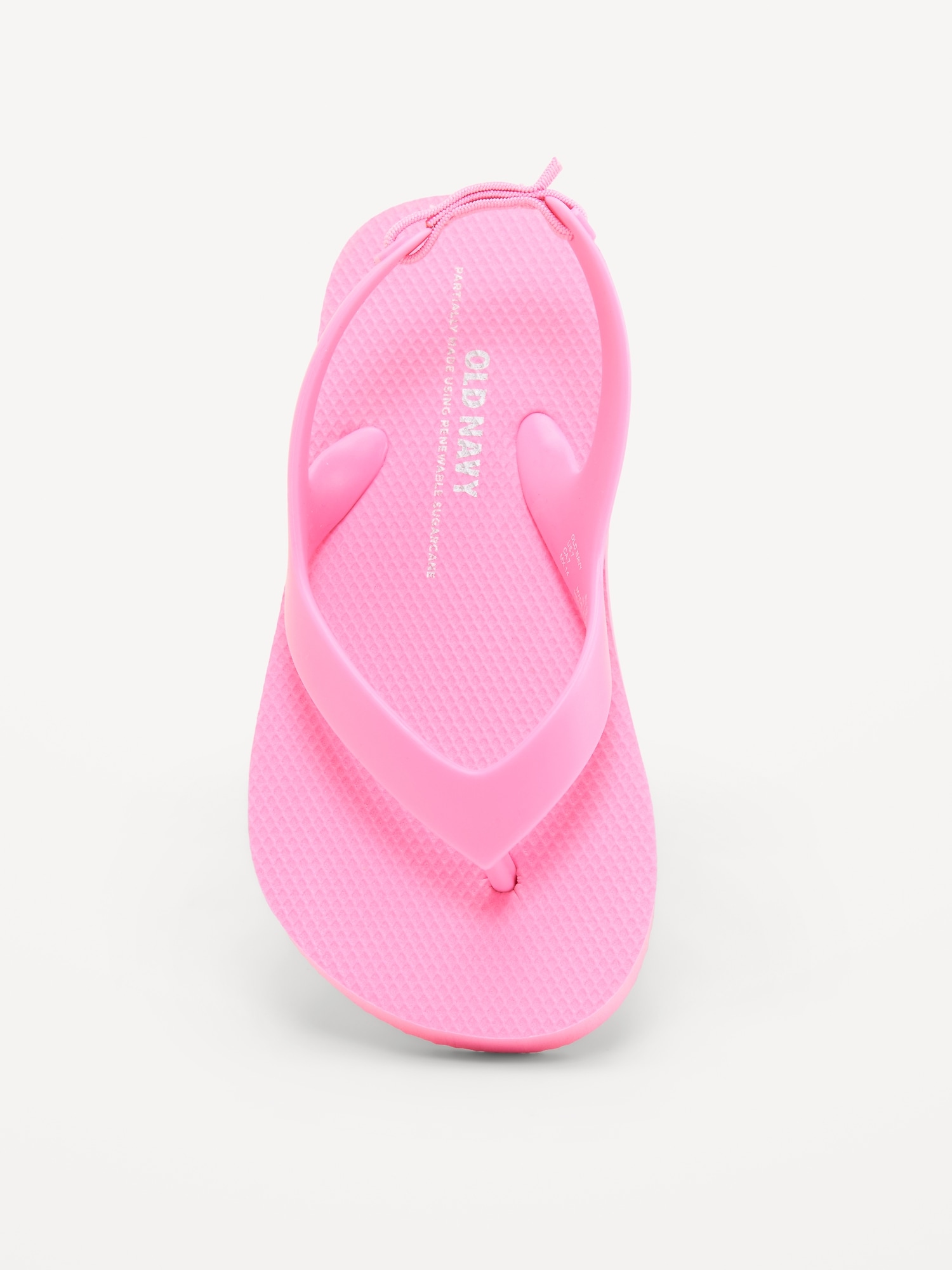 Flip-Flop Sandals for Toddler Girls (Partially Plant-Based