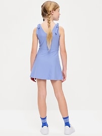 Image number 2 showing, PowerSoft Sleeveless Tie-Strap Athletic Dress for Girls
