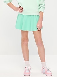 Image number 1 showing, High-Waisted PowerSoft Skort for Girls