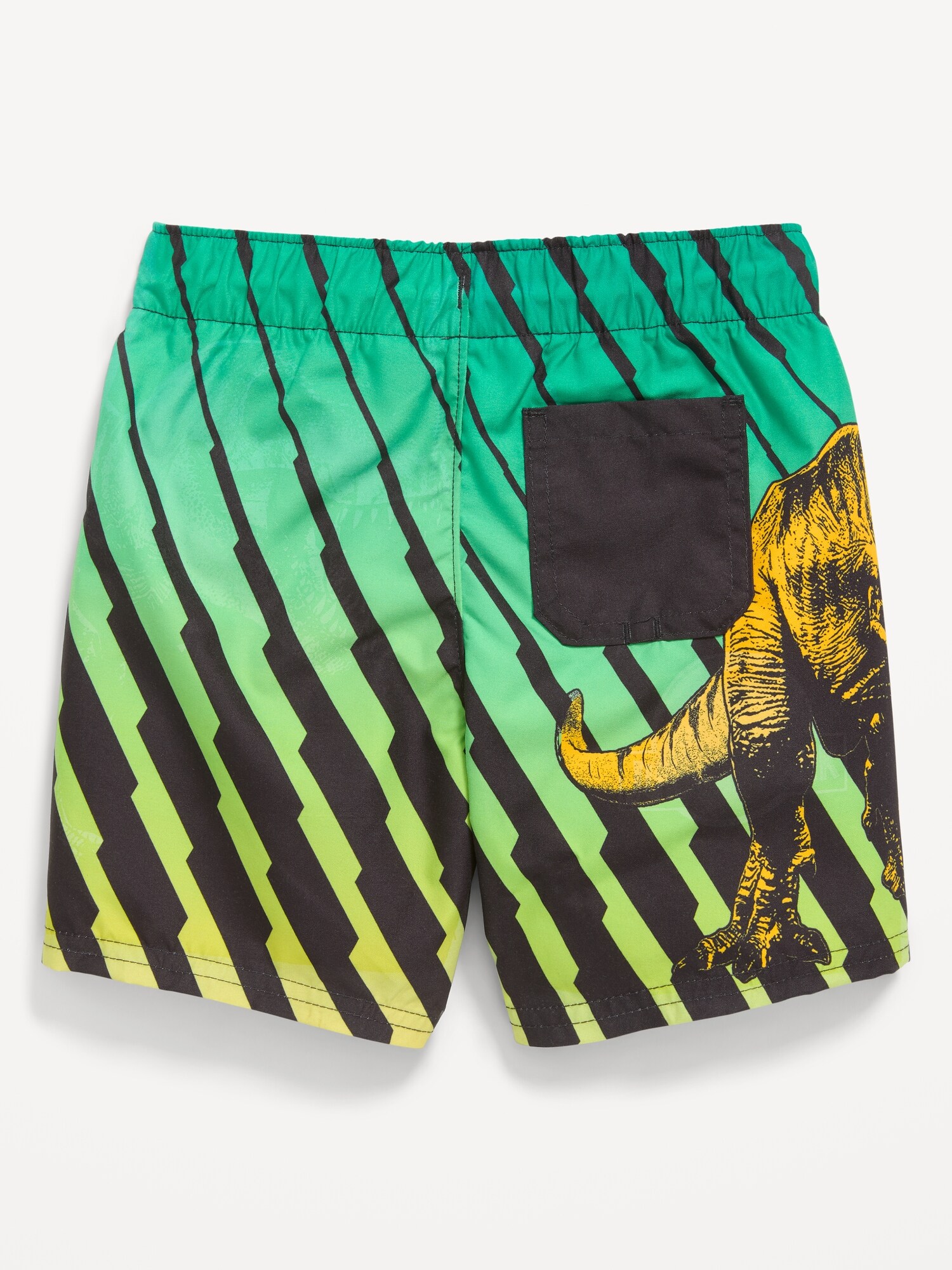 Детские плавки-шорты Old Navy Jurassic Park для мальчиков-малышей, цвет: Зелёный — фото 2