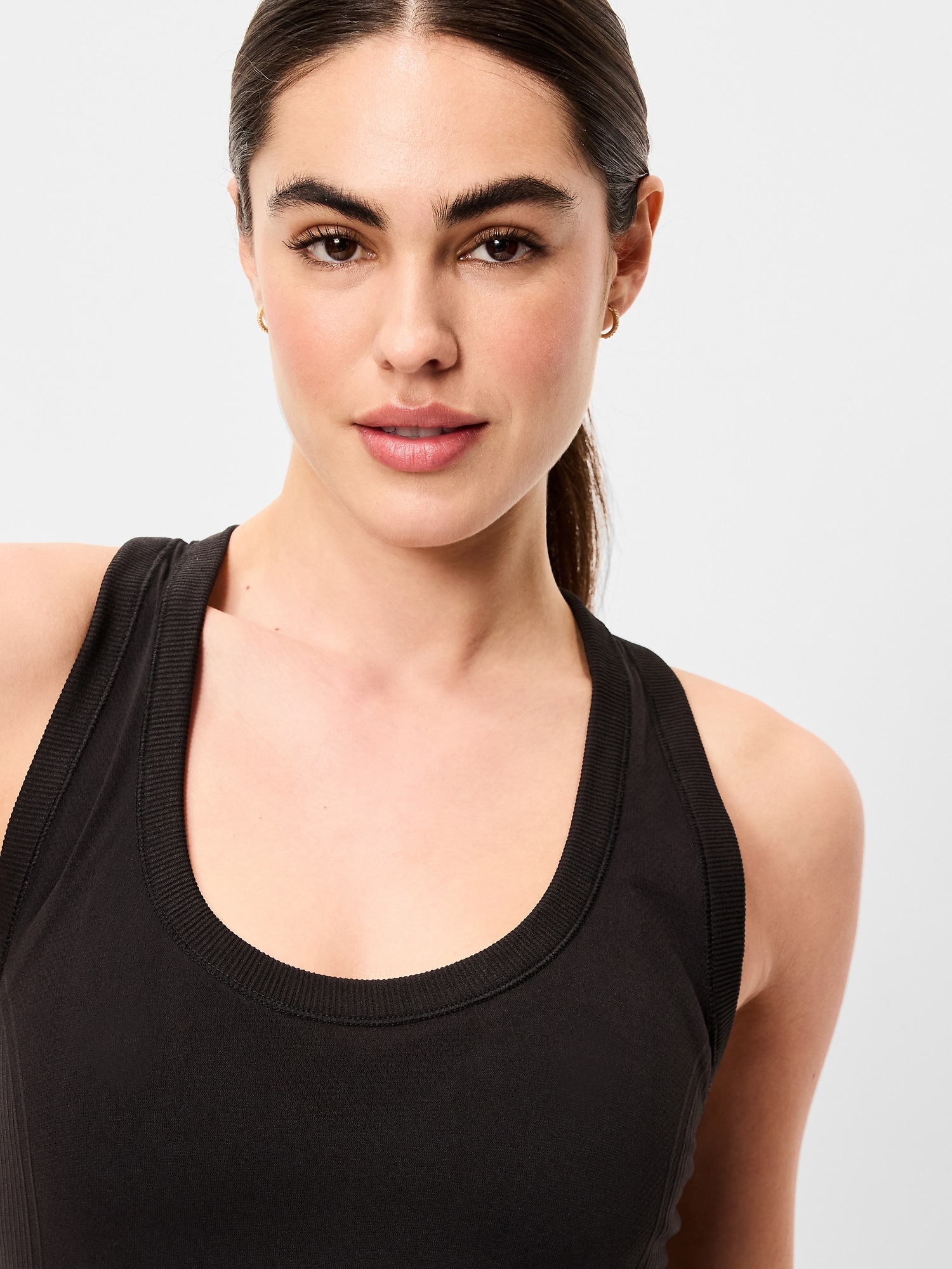 Seamless Fitted Ribbed Tank