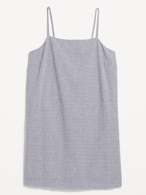 Strappy Mini Shift Dress