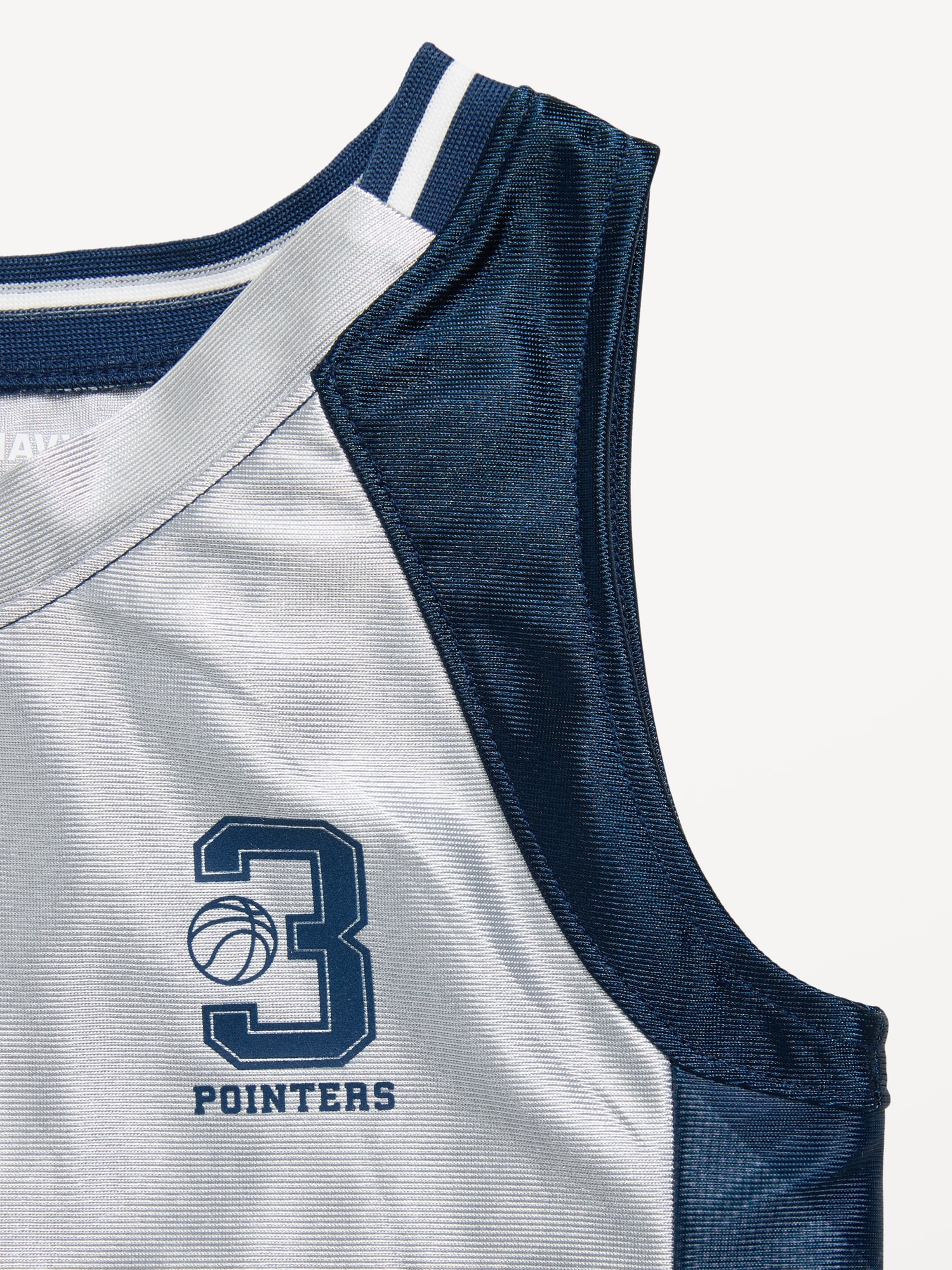 Oversized Graphic Basketball Tank Top for Toddler Boys