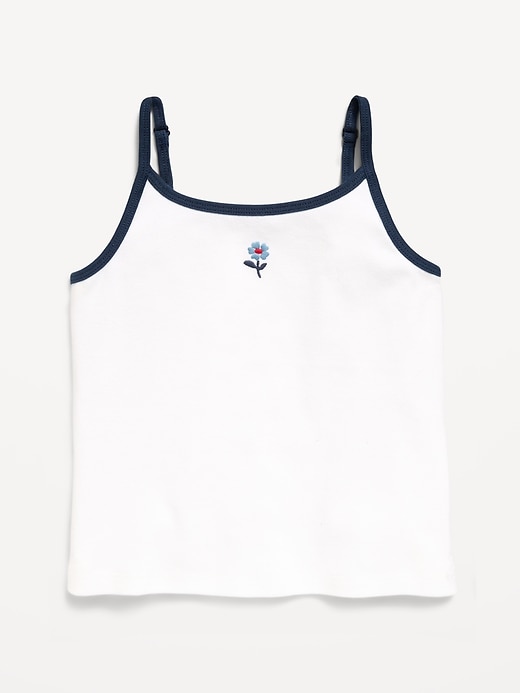 Image number 1 showing, Fitted Graphic Cami for Girls