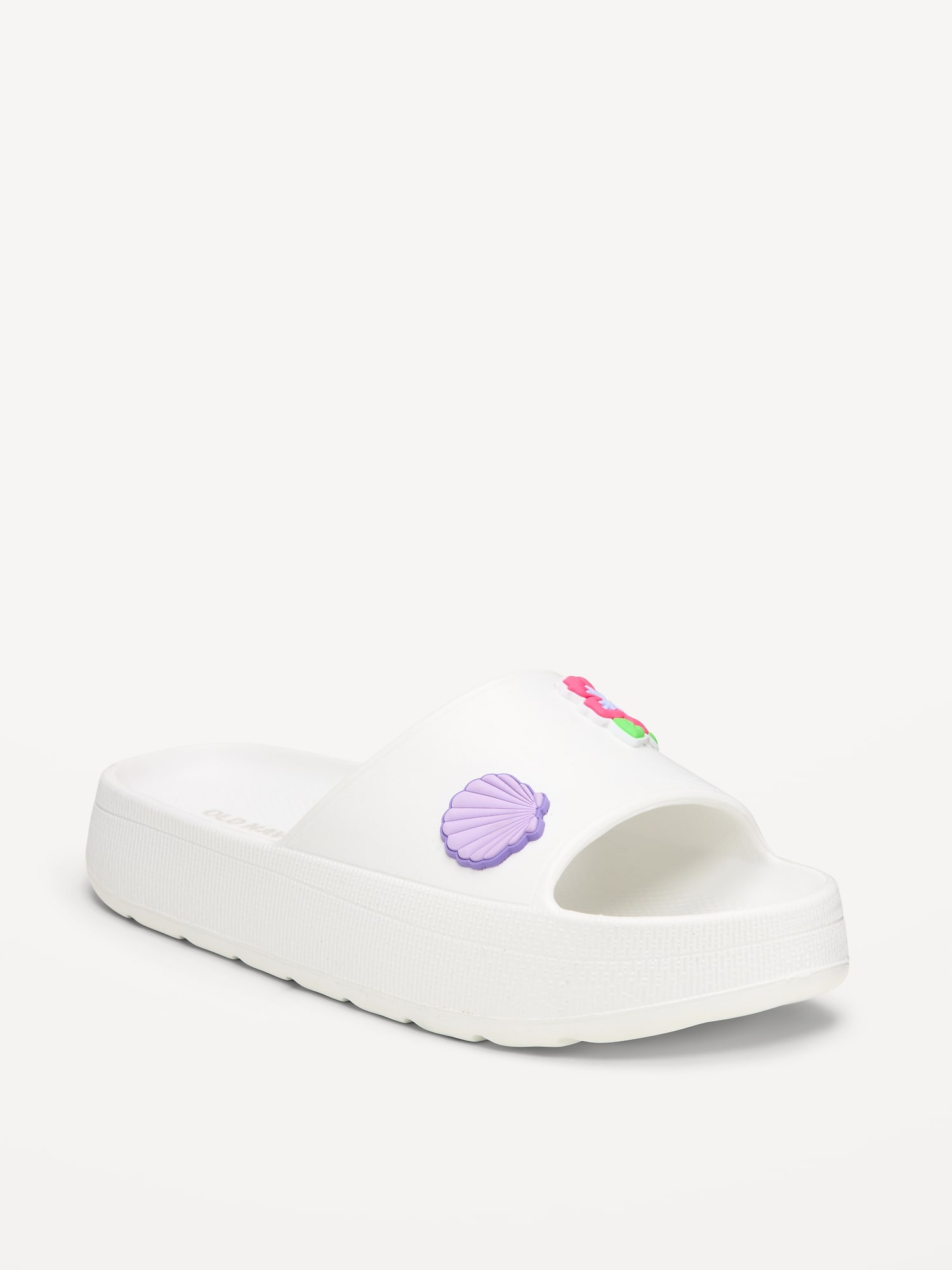 Platform Slide Sandals for Girls (Partially Plant-Based