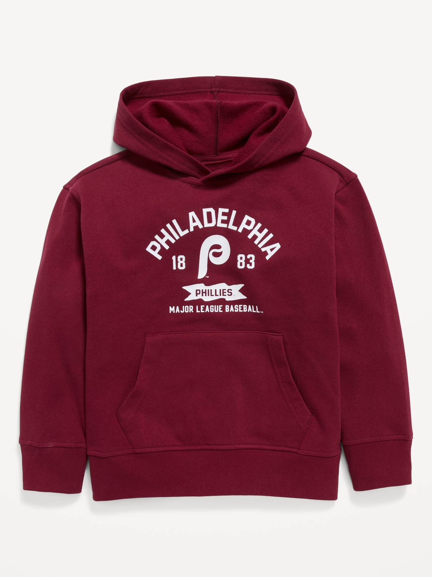 Philadelphia Phillies Gender-Neutral Pullover Hoodie for Kids