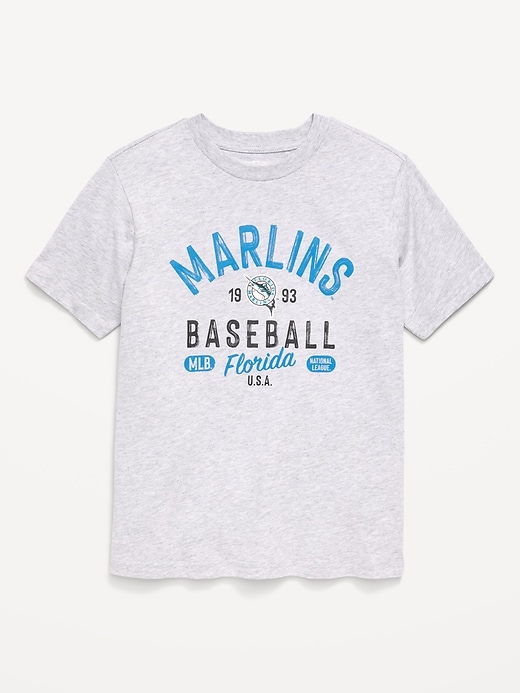 Image number 1 showing, Miami Marlins Gender-Neutral T-Shirt for Kids