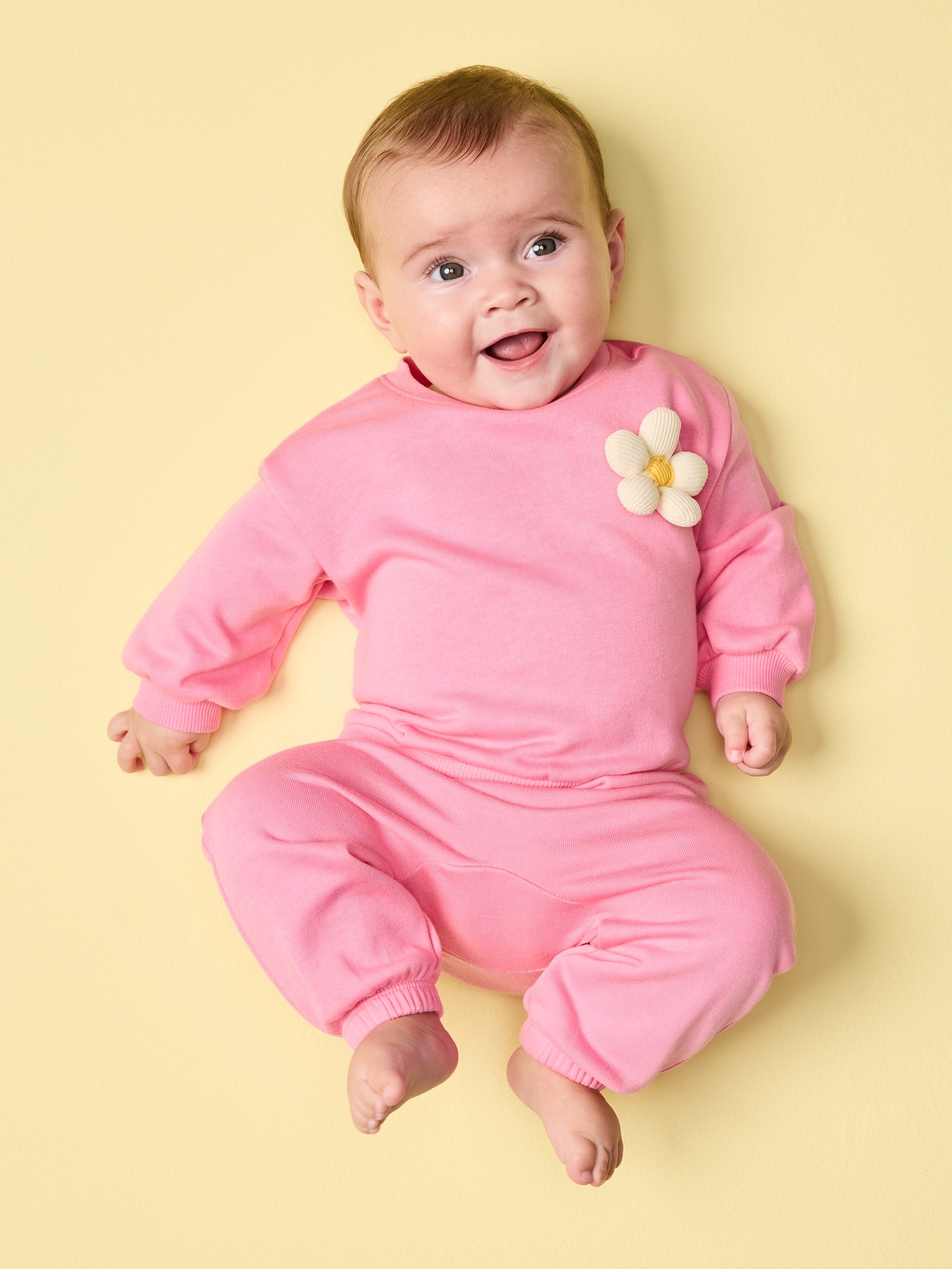 Printed Crew-Neck Sweatshirt for Baby