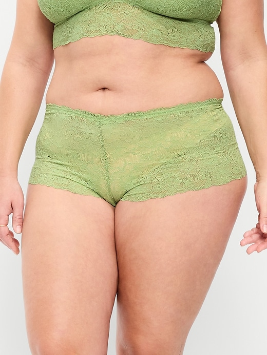 Image number 7 showing, Lace Boyshort Underwear