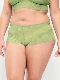 Image number 7 showing, Lace Boyshort Underwear