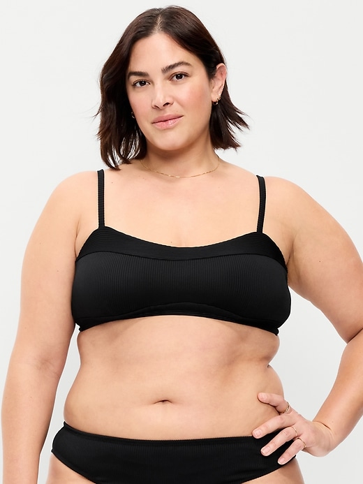 Image number 7 showing, Ribbed Bra Bikini Swim Top