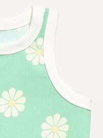 Image number 4 showing, Fitted Ribbed Tank Top for Girls