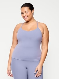 Image number 1 showing, StudioSmooth Racerback Support Top