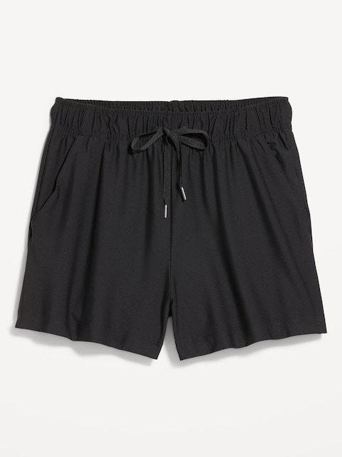 High-Waisted PowerSoft Shorts -- 3.5-inch inseam