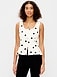 Button-Down Linen Swing Top - image 2
