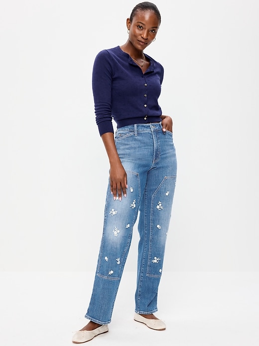 Image number 1 showing, Curvy High-Waisted OG Loose Jeans
