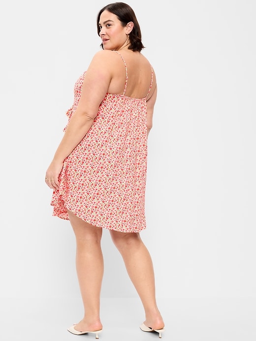 Image number 8 showing, Ruffle-Trim Asymmetrical Mini Dress