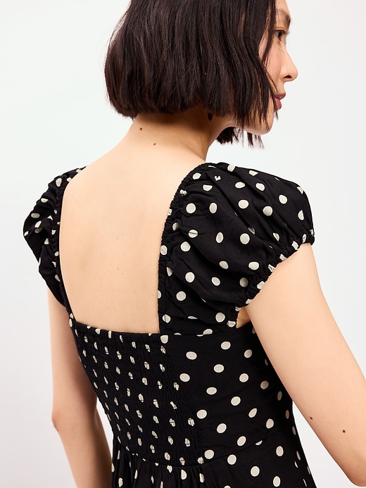 Image number 4 showing, Short-Sleeve Fit & Flare Midi Dress