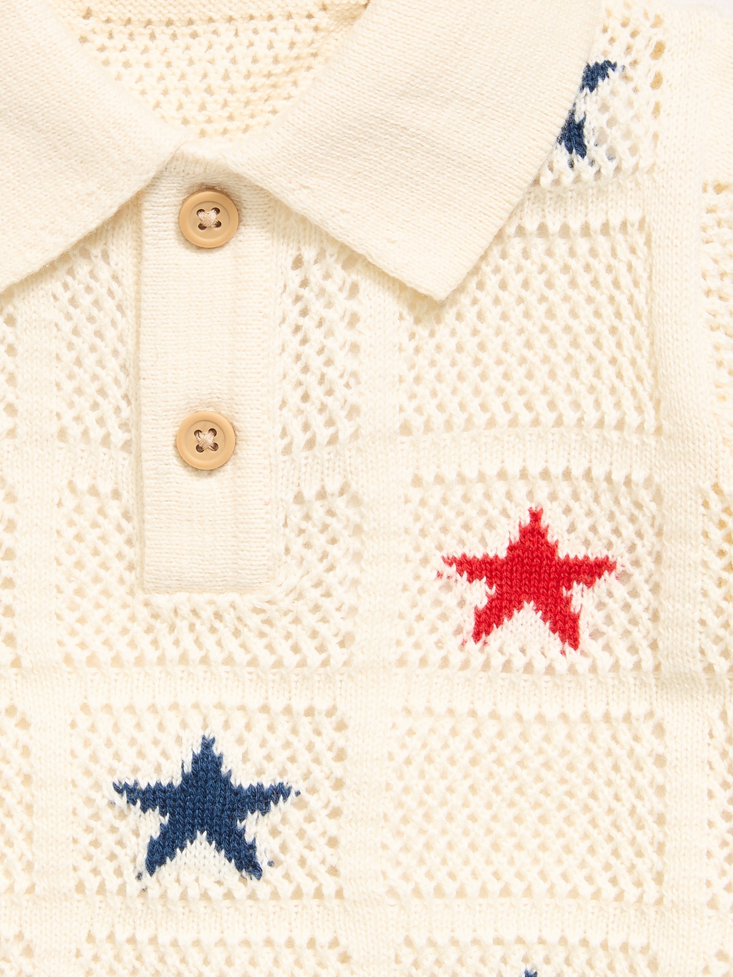 Short-Sleeve Sweater-Knit Polo for Baby