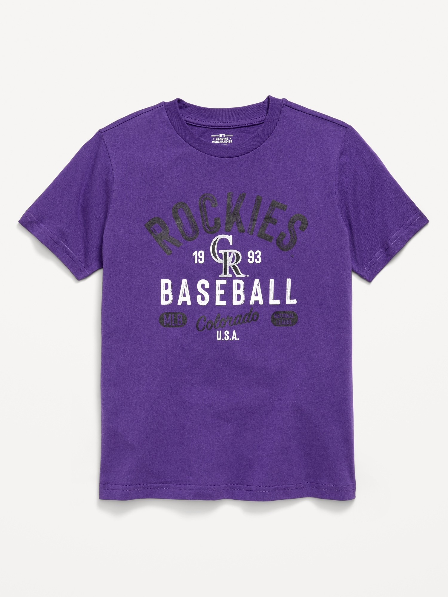 Colorado Rockies Gender-Neutral T-Shirt for Kids