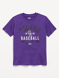 Image number 1 showing, Colorado Rockies Gender-Neutral T-Shirt for Kids