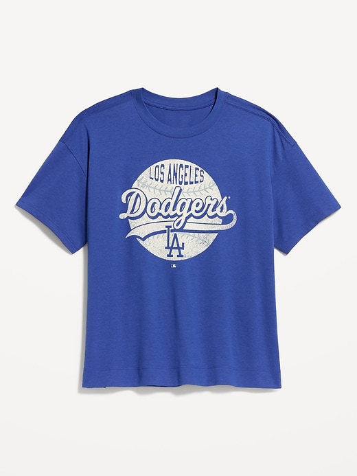 Image number 2 showing, Los Angeles Dodgers Crew-Neck T-Shirt for Women